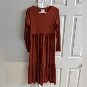 Dainty Jewells New Chapter Dress Burnt Orange